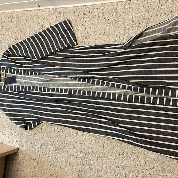 Refka Casual M-L NWT long kimono style cardigan (one size) wide arms, extra long - Picture 10 of 13